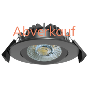 Perfy, Einbauspot, Ø90mm, schwarz, 600-800lm, 2700/3000/4000K