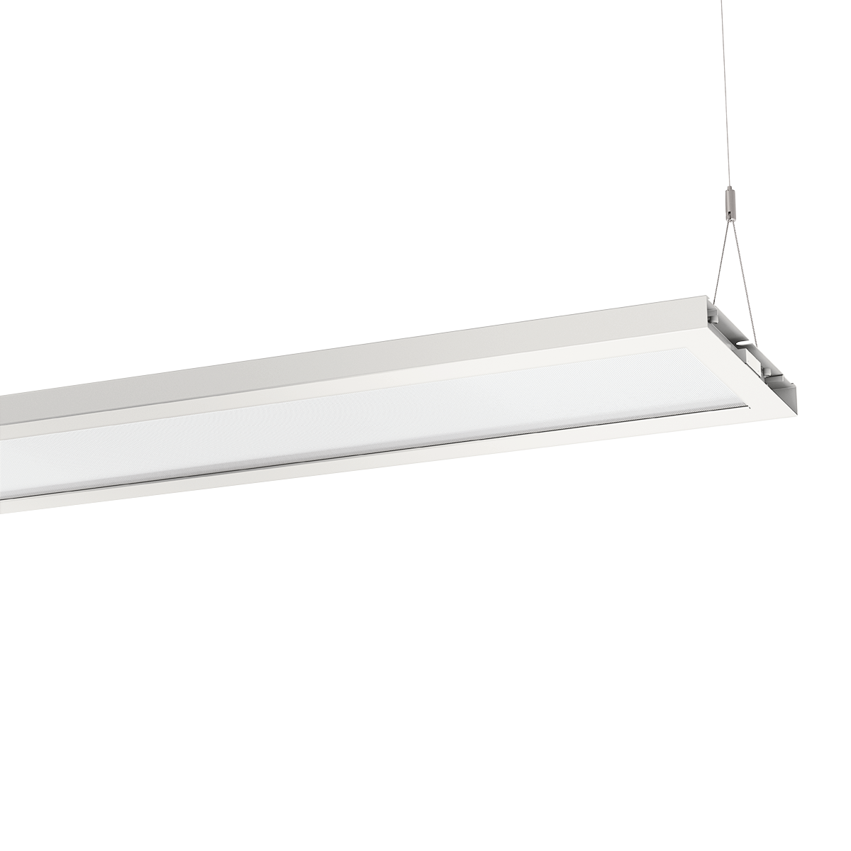 LED-Pendelleuchte 3000 - 4000K 49W statisch Mikroprisma d+i