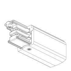 Einspeisung rechts zu Stromschiene, grau