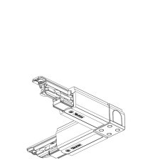 L-Verbinder rechts zu Stromschiene, Dali, schwarz