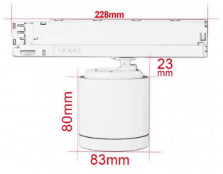 GA16 Standard, Stromschienenstrahler LED
